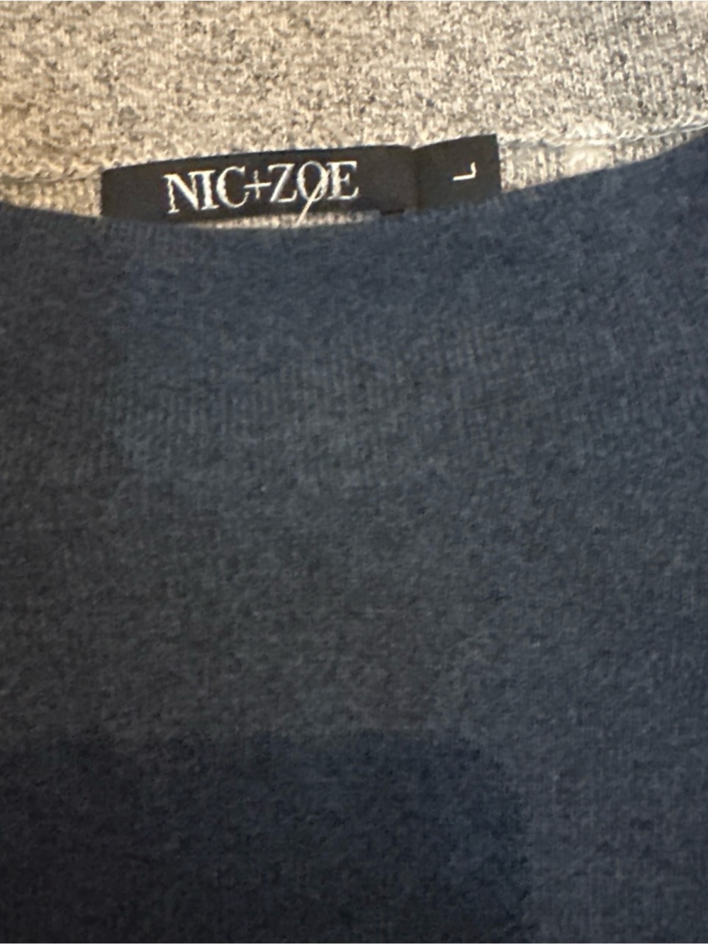NIC+ZOE Men's Dark Navy Crewneck Sweater